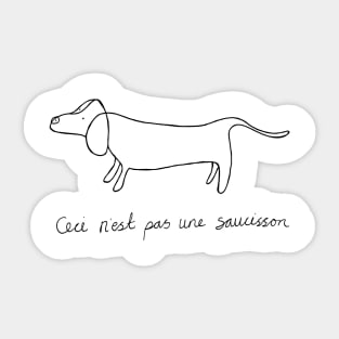 Saucisson Sticker